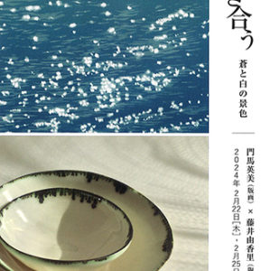 「響き合う-蒼と白の景色」門馬英美×藤井由香里二人展